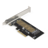 Переходник EXEGATE EXE-534 (M.2 M key -> PCI-E x4 v3.0 для установки SSD 2230/2242/2260/2280 M.2 M key в слот PCI-E x4)