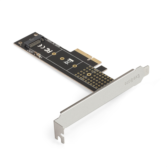 Переходник EXEGATE EXE-570 (M.2 M key -> PCI-E x4 v3.0 для установки SSD 2230/2242/2260/2280/22110 M.2 M key в слот PCI-E x4)