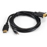 Переходник HDMI-VGA EXEGATE EX-HDMIM-VGAM-3.5JackS-1.8 EX294719RUS