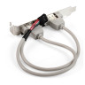 Планка портов в корпус 2xUSB2.0 EXEGATE BrctUSB2-2A
