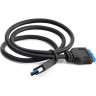 Планка USB на переднюю панель EXEGATE U3H-619