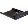 Планка USB на переднюю панель EXEGATE U3H-623