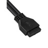Планка USB на переднюю панель EXEGATE U5H-615