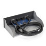 Планка USB на переднюю панель EXEGATE U5H-627