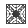 Решетка для вентилятора 80x80 EXEGATE EG-080PSB