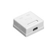 Розетка внешняя двойная EXEGATE SM2-RJ45-C5 RJ-45 кат.5/5E UTP Krone 110