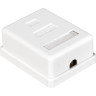 Розетка внешняя EXEGATE SM1-RJ45-C5 RJ-45 кат.5/5E UTP Krone/110