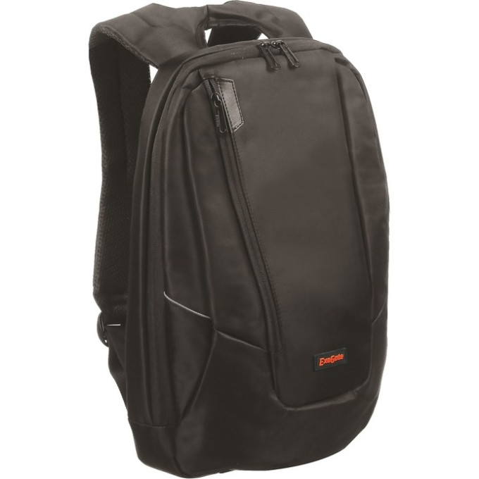 Рюкзак EXEGATE OFFICE PRO B1523 BLACK, water resistant, черный, водоотталкивающий полиэстер, 15.6