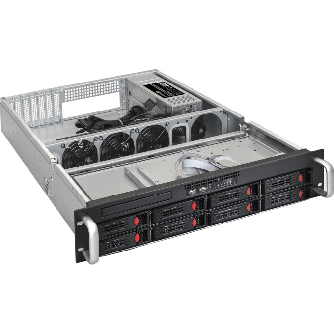Серверная платформа EXEGATE PRO 2U550-HS08, Redundant БП Chicony 2x550W