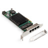 Сетевой адаптер EXEGATE EXE-I350-T4V2-POE