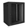 Шкаф телекоммуникационный EXEGATE EC-WM-15U.600.G.BlACK