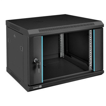 Шкаф телекоммуникационный EXEGATE EC-WM-6U.450.G.BLACK