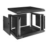 Шкаф телекоммуникационный EXEGATE EC-WM-6U.450.G.BLACK EX298605RUS