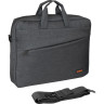 Сумка EXEGATE BUSINESS ECC-045 BLACK, черная, полиэстер повышенной плотности 600D, 15.6