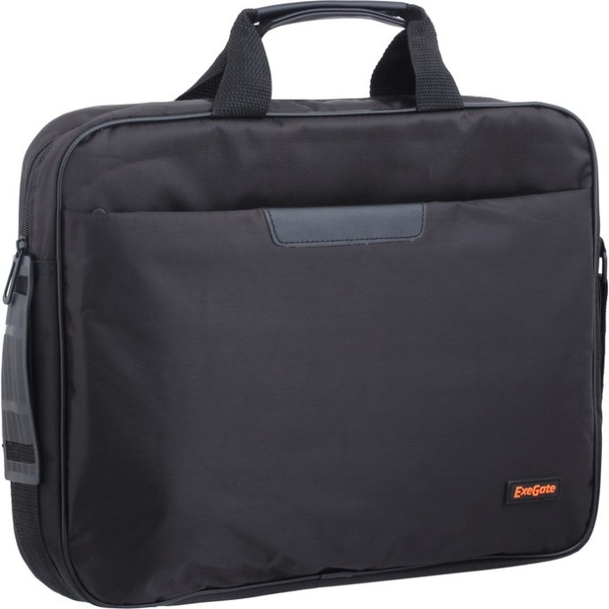 Сумка EXEGATE OFFICE F1595 BLACK, черная, полиэстер, для ноутбуков до 15.6