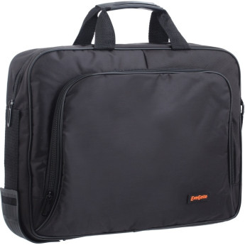 Сумка EXEGATE OFFICE F1596 BLACK, черная, полиэстер, для ноутбуков до 15.6
