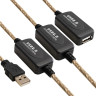 Удлинитель активный USB2.0-repeater EXEGATE EX-UAE-AMAF-25.0 EX294769RUS