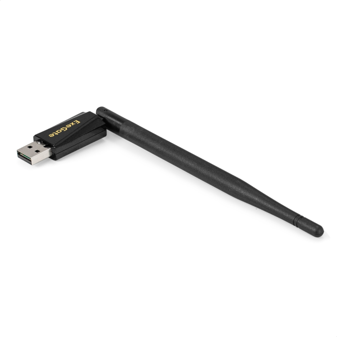 USB адаптер Wi-Fi 4 EXEGATE EDWA-137-N300-1