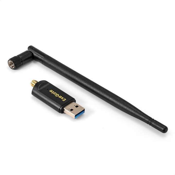 USB адаптер Wi-Fi 5 EXEGATE EDWA-186-AC1300-2