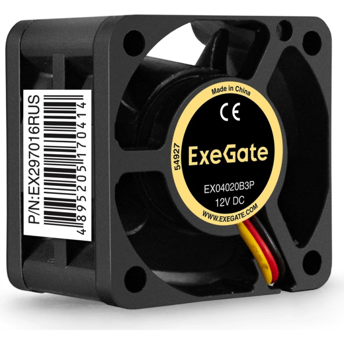 Вентилятор 12В DC EXEGATE EX04020B3P