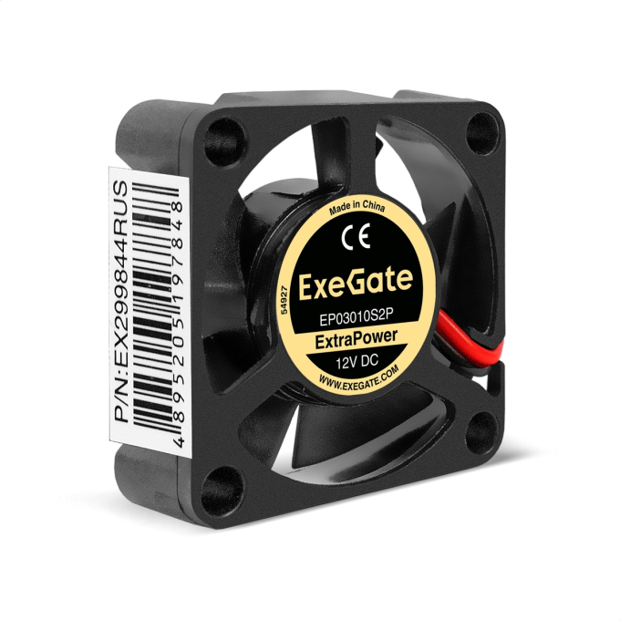 Вентилятор 12В DC EXEGATE EXTRAPOWER EP03010S2P