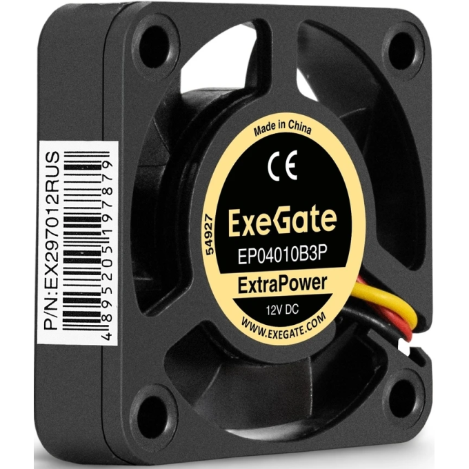 Вентилятор 12В DC EXEGATE EXTRAPOWER EP04010B3P