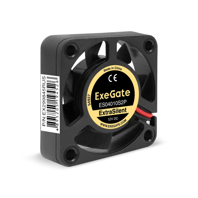 Вентилятор 12В DC EXEGATE EXTRASILENT ES04010S2P
