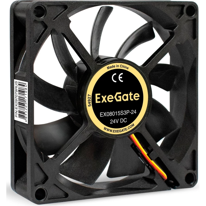 Вентилятор 24В DC EXEGATE EX08015S3P-24