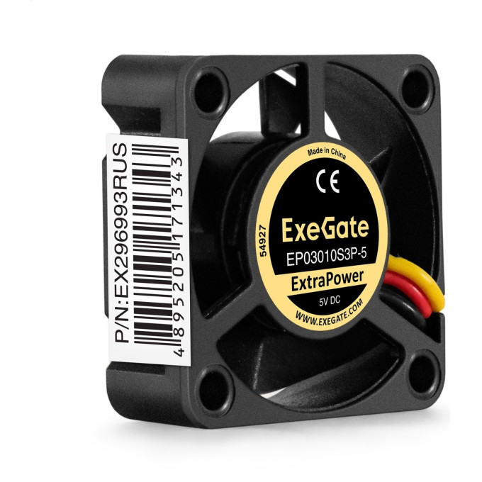 Вентилятор 5В DC EXEGATE EXTRAPOWER EP03010S3P-5