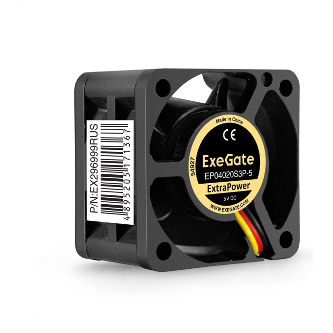 Вентилятор 5В DC EXEGATE EXTRAPOWER EP04020S3P-5