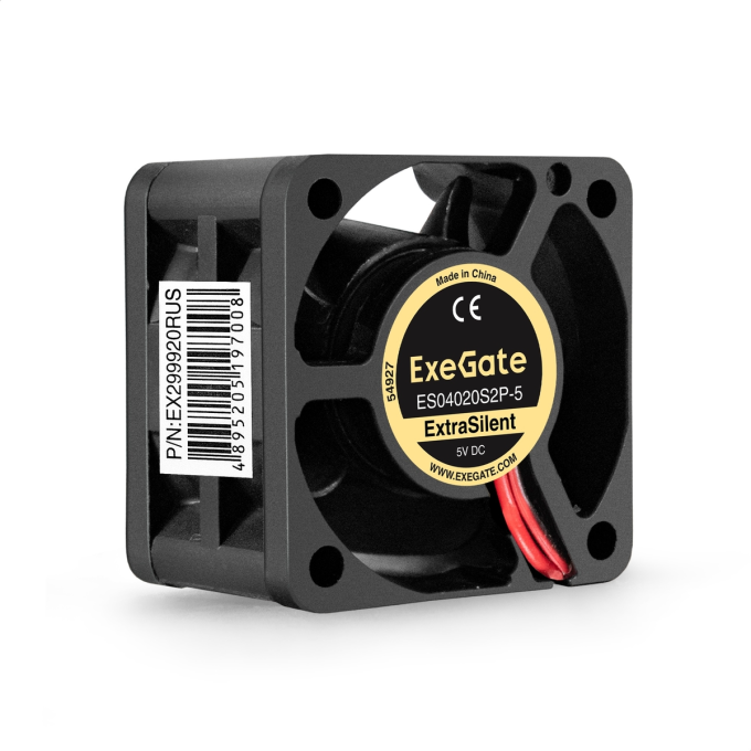 Вентилятор 5В DC EXEGATE EXTRASILENT ES04020S2P-5